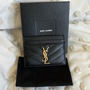Ysl card holder 💳